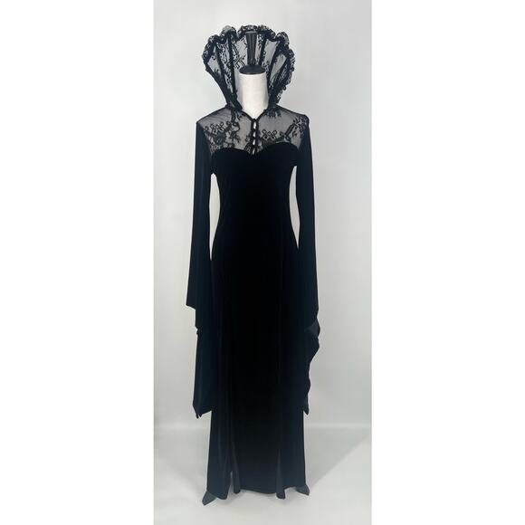 Killstar Maxi Dress Size Small Goth Gothic Vampy Witchy - Picture 1 of 7